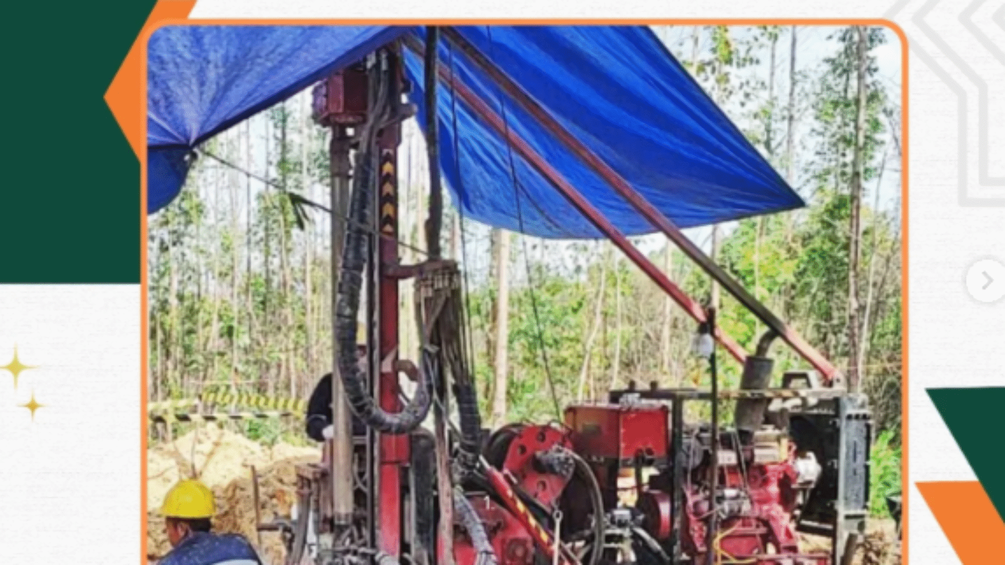 Exploration Drilling Service atau layanan pengeboran eksplorasi adalah proses pengambilan sampel inti batuan untuk mengidentifikasi dan menganalisis kandungan mineral di dalam tanah