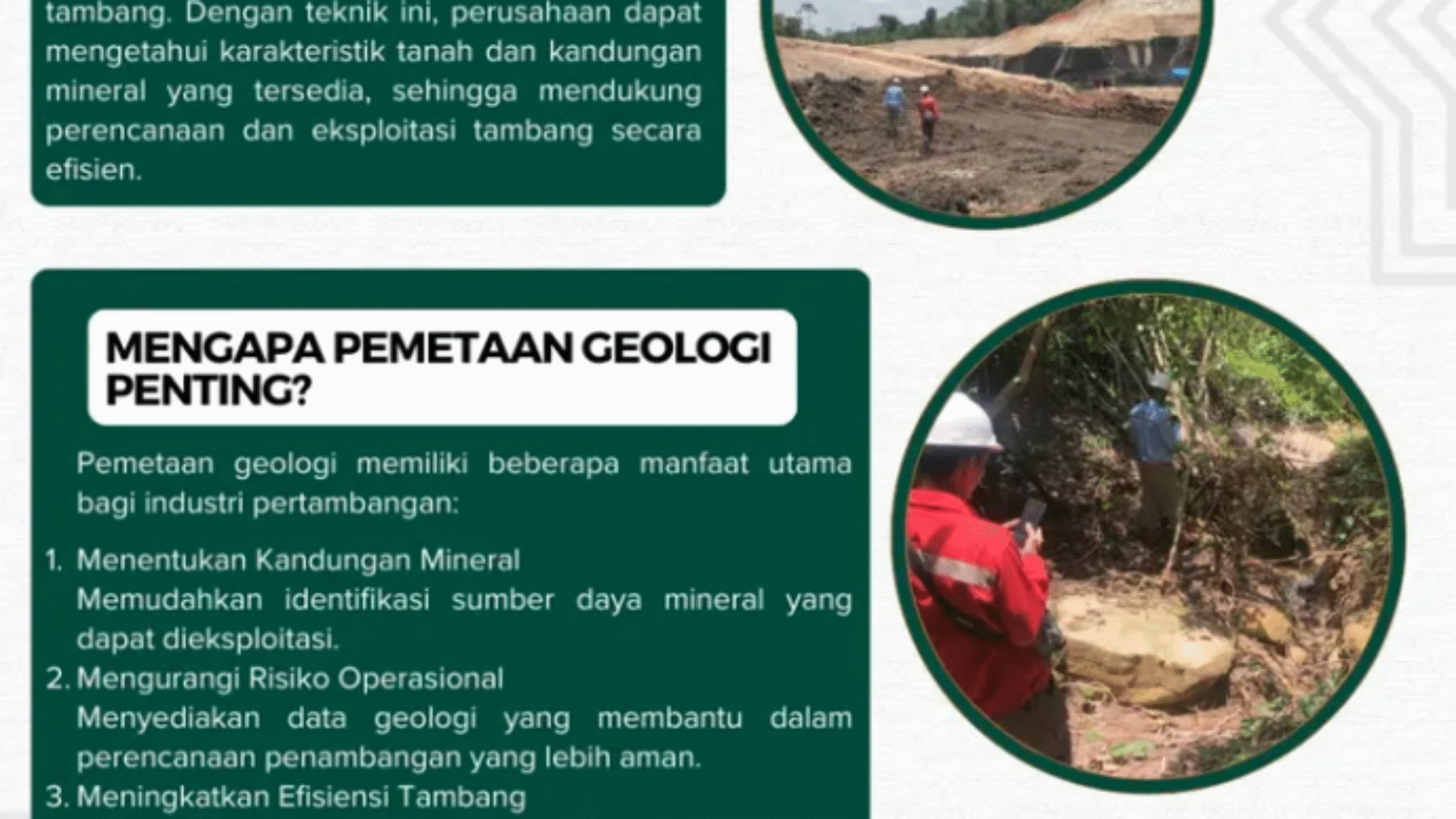 PEMETAAN GEOLOGI TAMBANG KONTRAKTOR TAMBANG INDONESIA TERBAIK TERPERCAYA BERPENGALAMAN