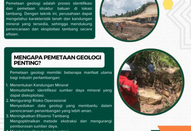 PEMETAAN GEOLOGI TAMBANG KONTRAKTOR TAMBANG INDONESIA TERBAIK TERPERCAYA BERPENGALAMAN